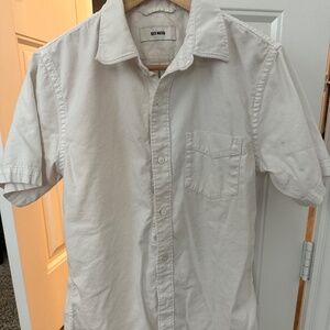 DRAPED TWILL S/S ONE POCKET SHIRT - LIKE NEW!!!!